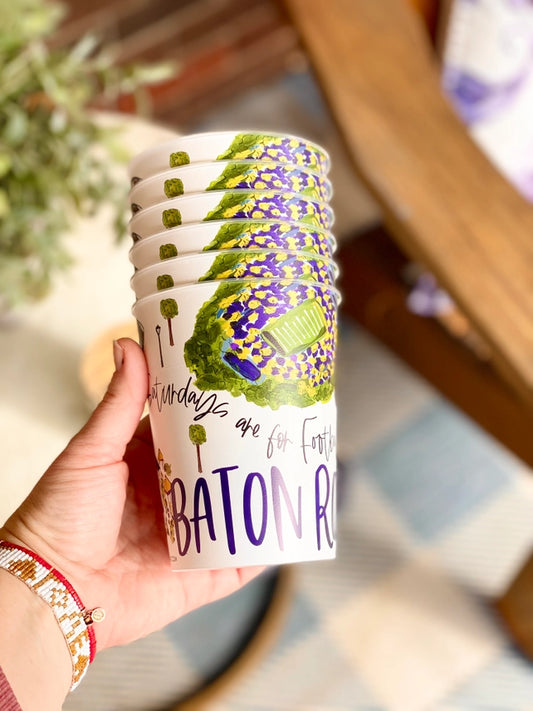 LSU/Baton Rouge Reusable Party Cups