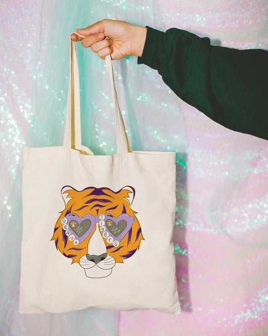 LSU Inspired Geaux Tigers Tote Bag